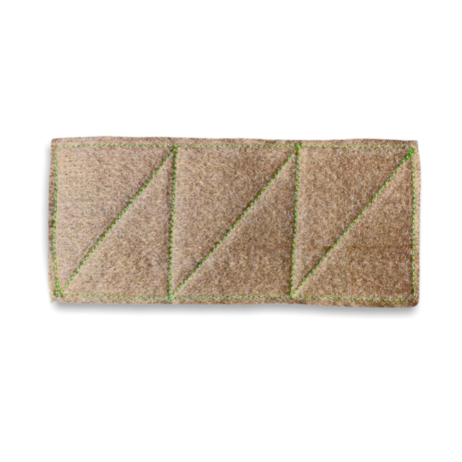 Bronze Wool Pad 4 x 9 in