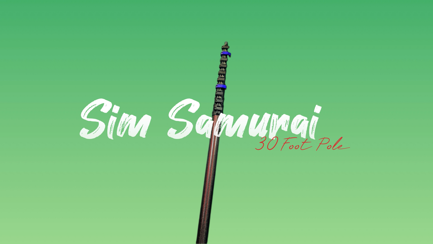 30' Sim-Samurai Water Fed Pole